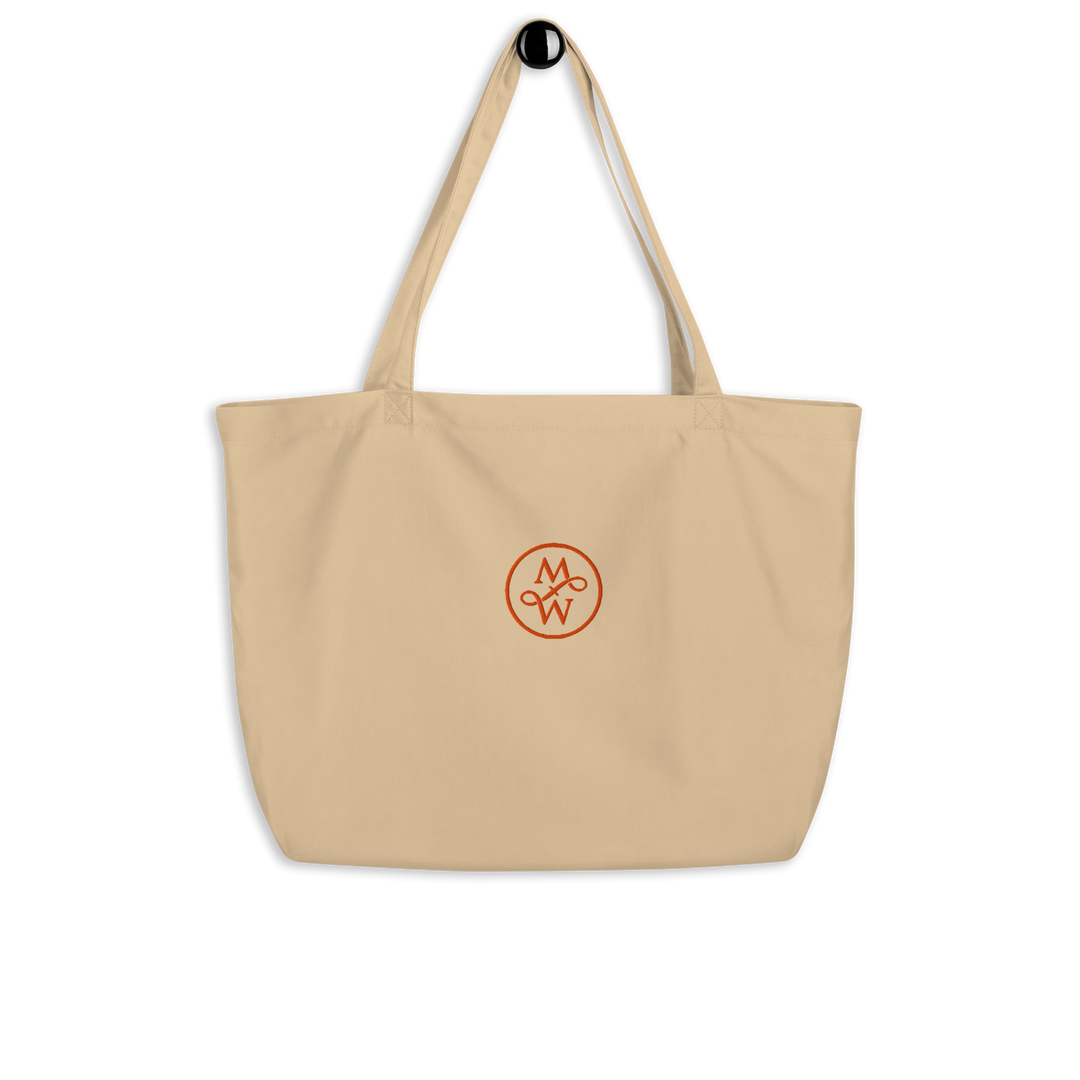 MW eco stoffen tas groot 23L