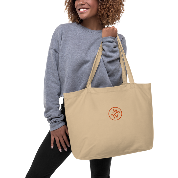 MW eco stoffen tas groot 23L