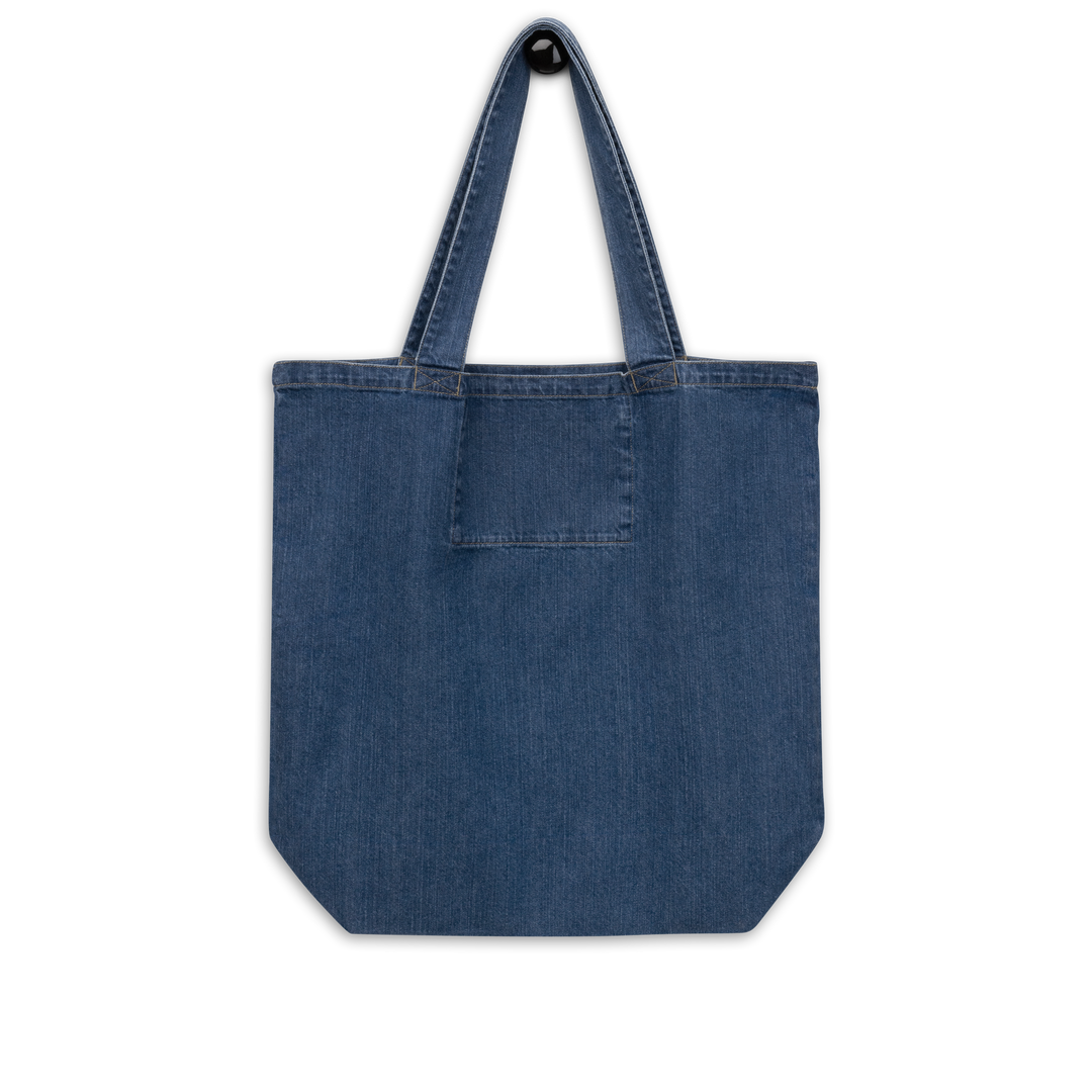 MW biologische denim stoffen tas