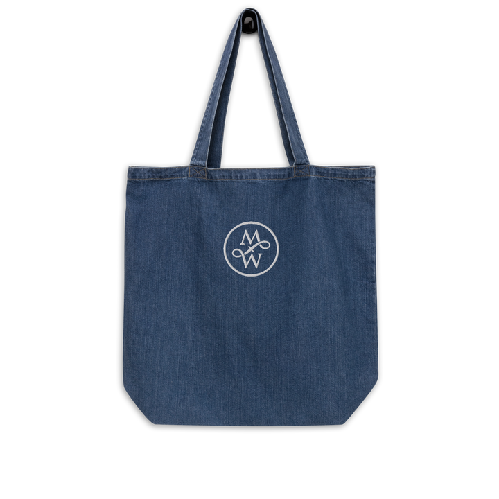 MW biologische denim stoffen tas
