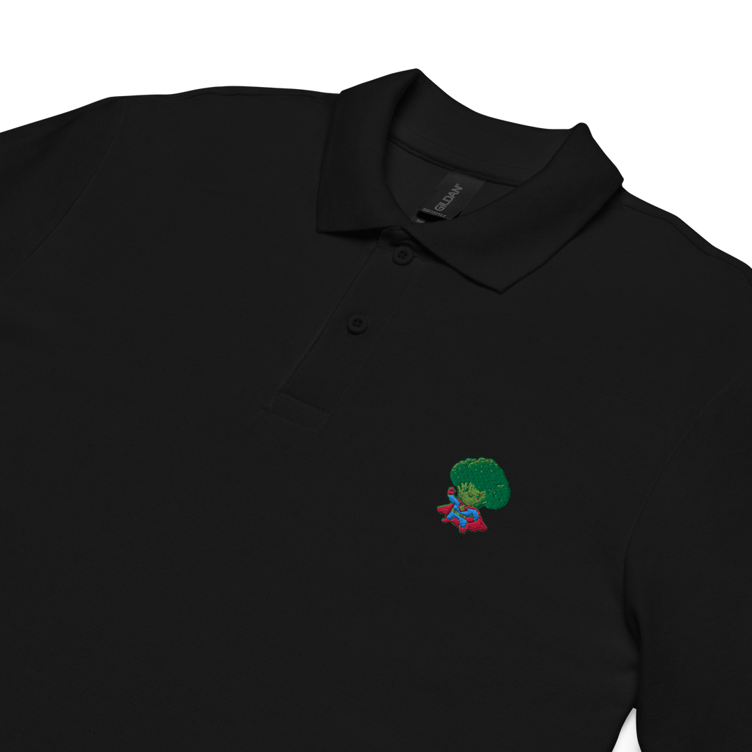 TheVeggieClub Polo Basic Piqué Dames- Broccoli B02