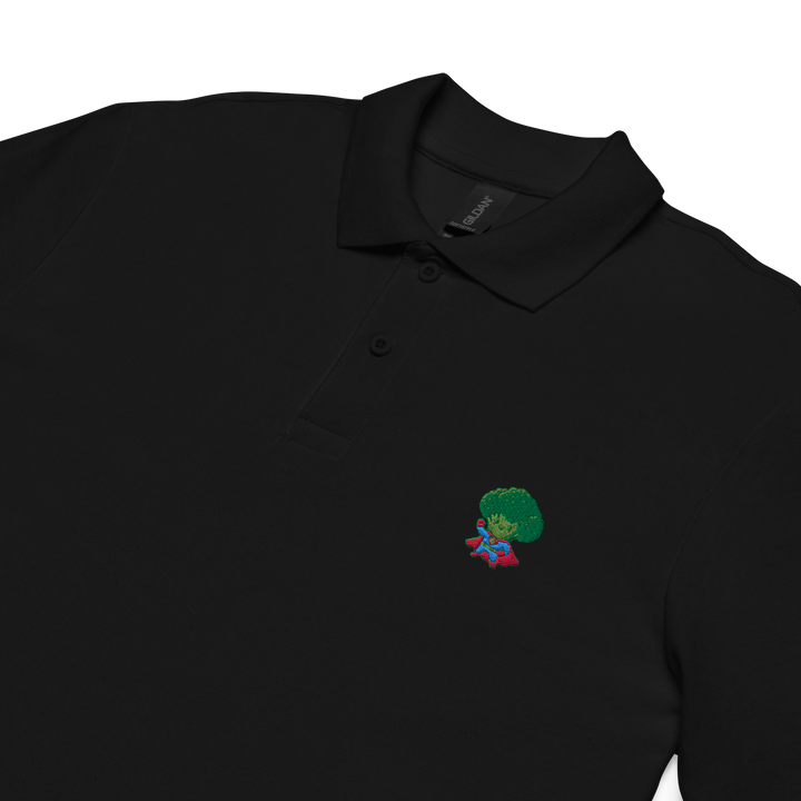 TheVeggieClub Polo Basic Piqué Dames- Broccoli B02