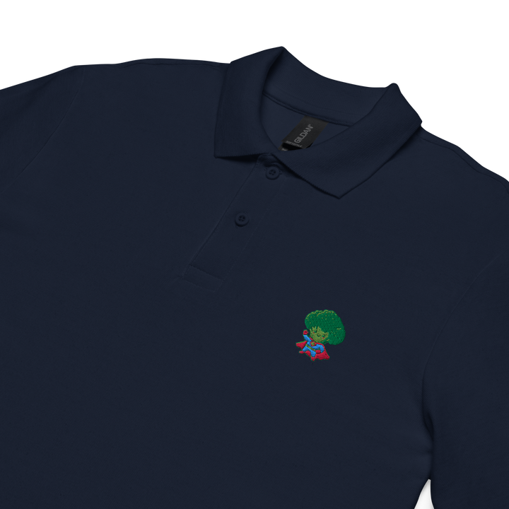 TheVeggieClub Polo Basic Piqué Dames- Broccoli B02