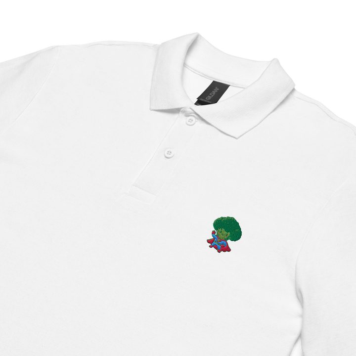 TheVeggieClub Polo Basic Piqué Dames- Broccoli B02